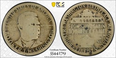 1950-S 50C Booker T. Washington AG3