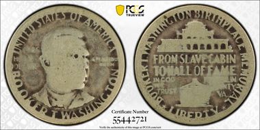 1946 50C Booker T. Washington FR2