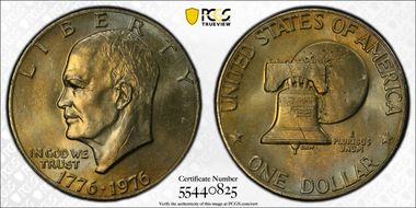 1976 $1 Type 2 MS64