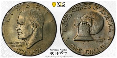 1976 $1 Type 2 MS65