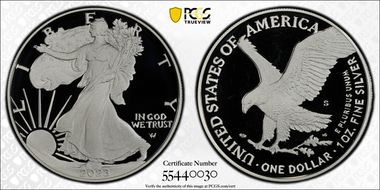2023-S $1 Silver Eagle PR69DCAM
