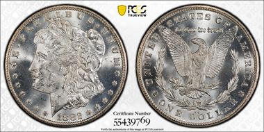 1882-CC $1 MS63