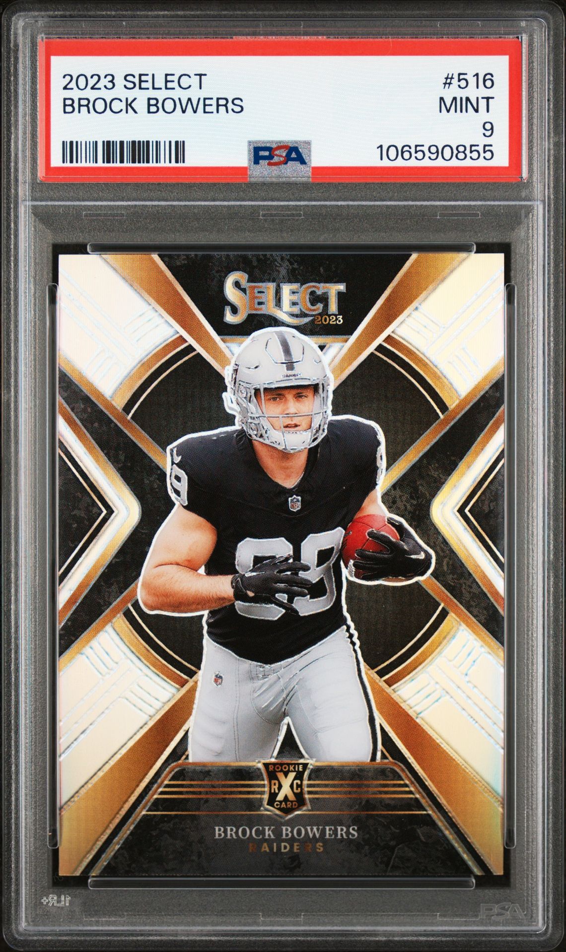 2023 Panini PANINI SELECT #516 Brock Bowers front