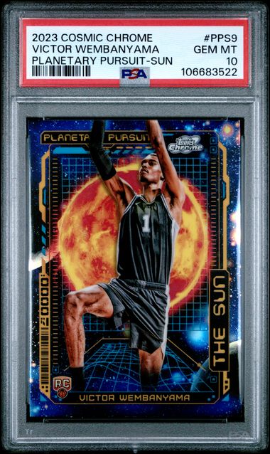 2023 Topps Topps Chrome Cosmic #PPS9 Victor Wembanyama front