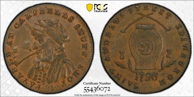 1796 Tk 1/2D DH-17 Lothian MS62BN