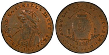 1796 Tk 1/2D DH-15 Lothian, Edinburgh MS63BN