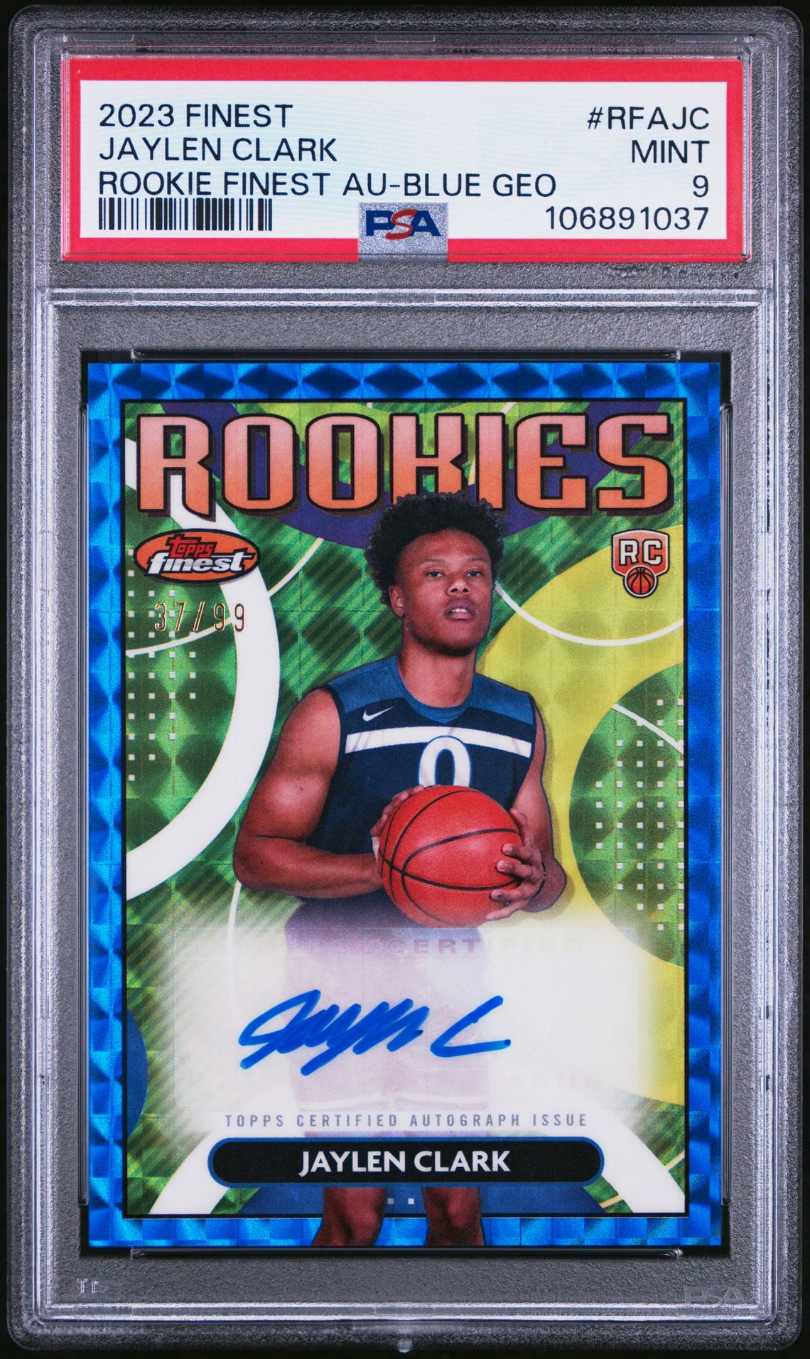 2023 Topps Topps Finest Rookie Finest Autographs #RFAJC Jaylen Clark front
