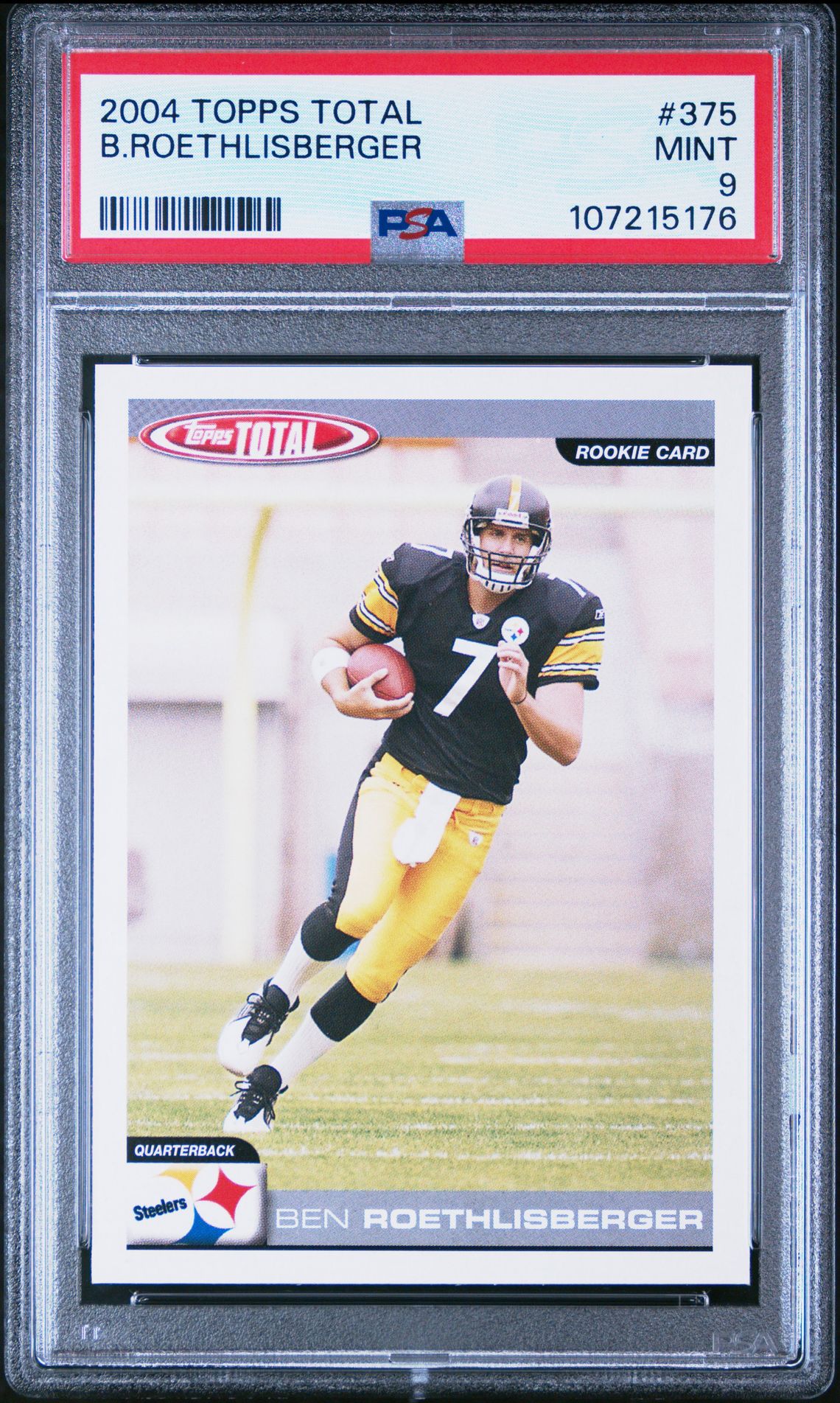 2004 Topps TOPPS TOTAL #375 B.Roethlisberger front