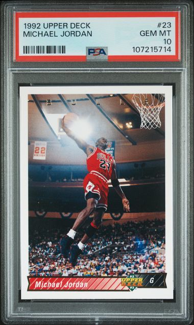 1992 Upper Deck #23 Michael Jordan front