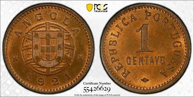 1921 1C MS65RB