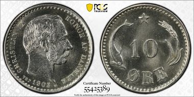 1903-VBP 10 Øre MS66