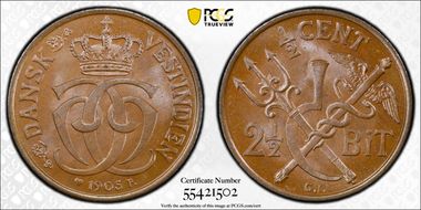 1905-P GJ 1/2C MS66BN