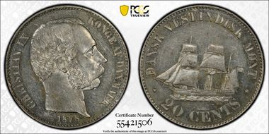 1878 20C AU58