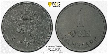 1961 CS Øre KM-839.2 Zinc MS62