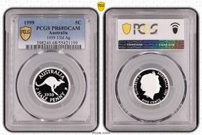 1999 5C 1939 1/2d Ag PR68DCAM