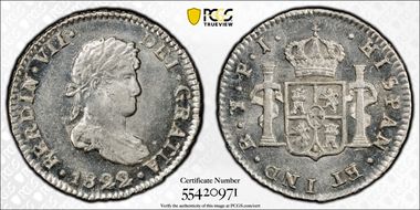 1822-PTS PJ 1/2 R Calico-437 MS64