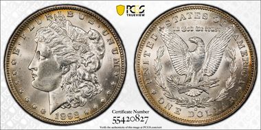 1892-O $1 MS64