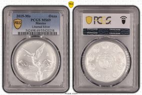 2015-Mo Onza Libertad Ag MS69