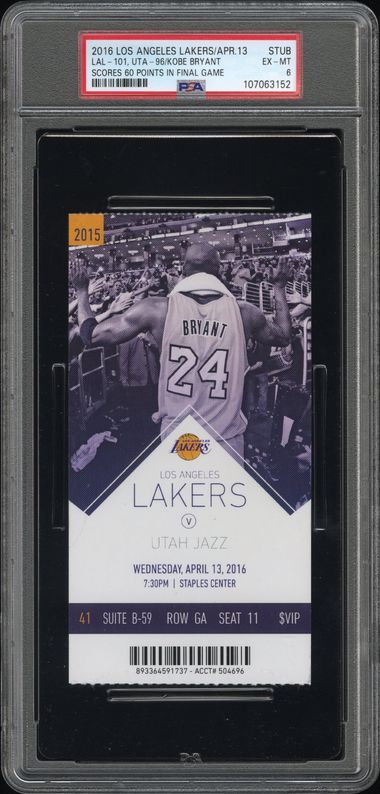 PSA 6 cert 107063152