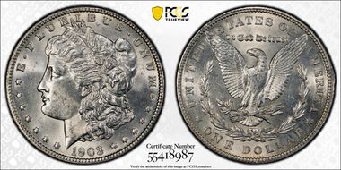 1903 $1 MS62