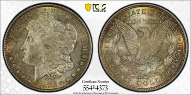 1878 8TF $1 MS64