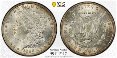 1886-O $1 MS61