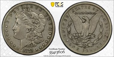 1879-CC $1 VF30