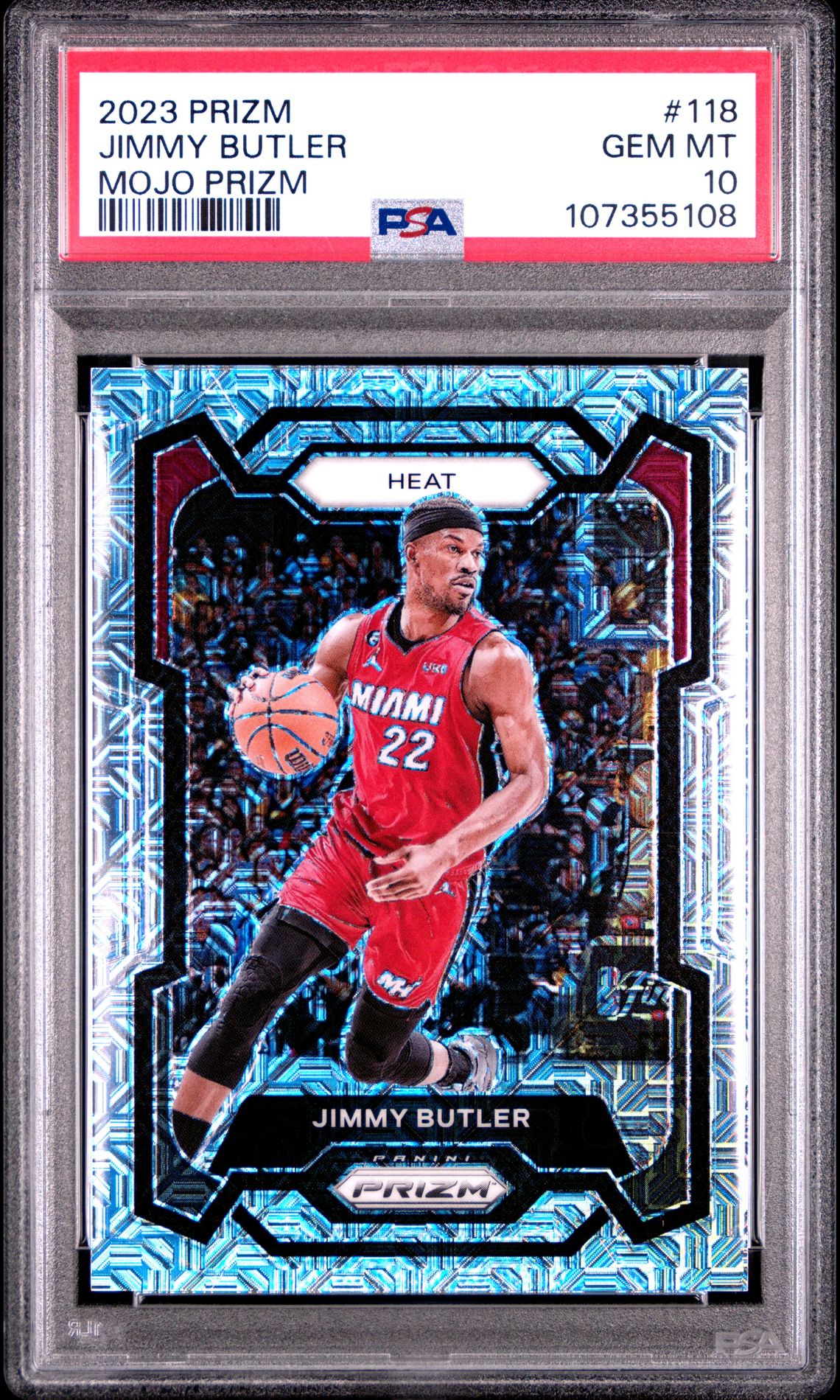 2023 Panini PANINI PRIZM Mojo #118 Jimmy Butler front