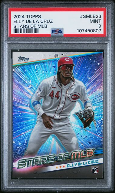2024 Topps Stars Of Mlb Elly De La Cruz #Smlb23 Mint 9 front