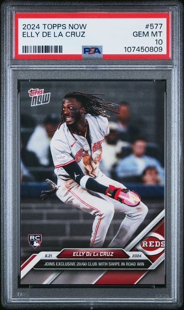 2024 Topps Now Elly De La Cruz #577 Gem Mt 10 front