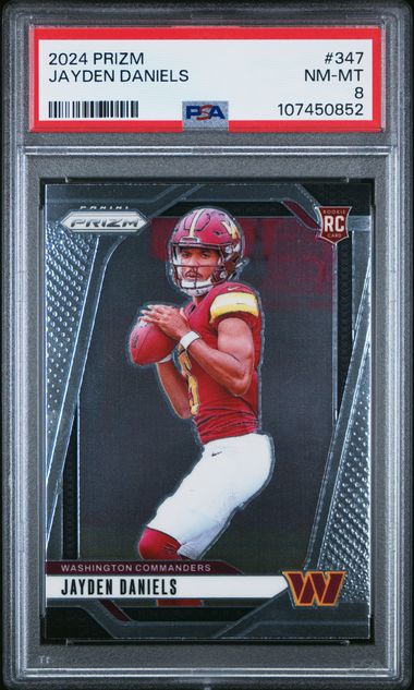2024 Panini Prizm Jayden Daniels #347 Nm-Mt 8 front