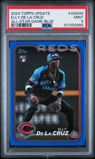 2024 Topps Update 2024 All-Star Game Elly De La Cruz #Asg44 (All-Star Game-Blue) Mint 9 front
