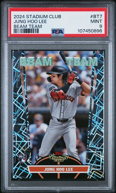 2024 Topps Stadium Club Beam Team Jung Hoo Lee #Bt7 Mint 9 front