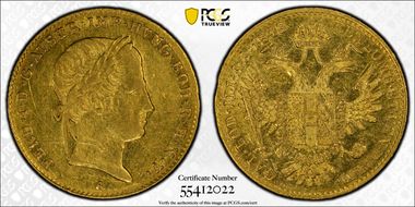 1848-A Ducat N1