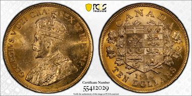 1914 $10 MS63
