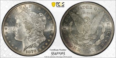 1878-S $1 MS64