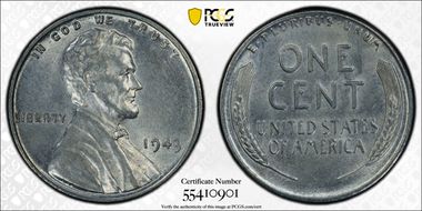 1943 1C MS65