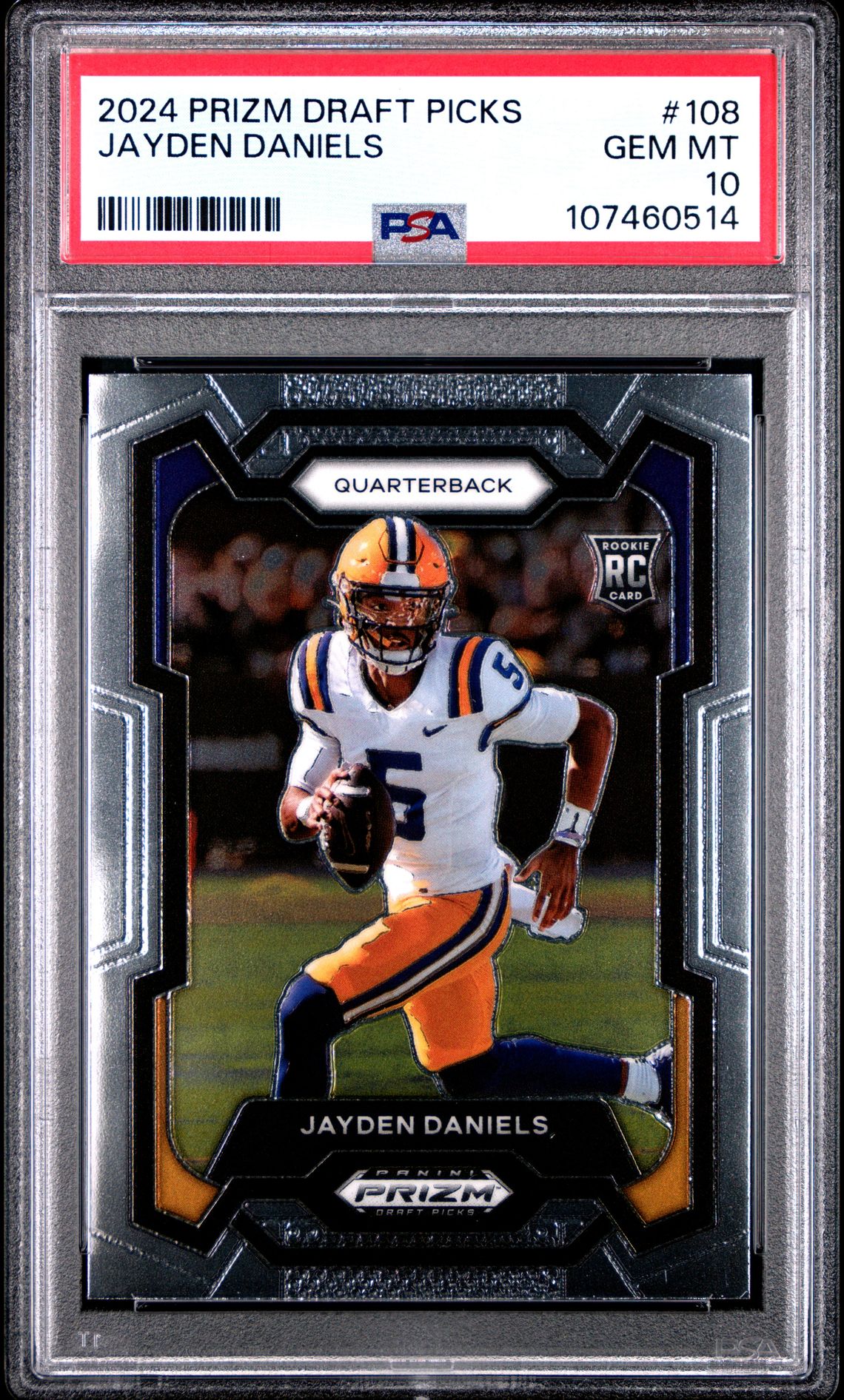 2024 Panini PANINI PRIZM DRAFT PICKS #108 Jayden Daniels front