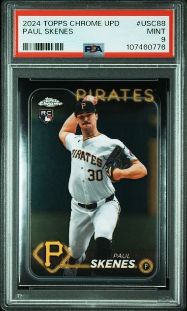 Topps Paul Skenes front