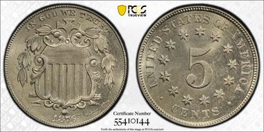 1876 5C MS64