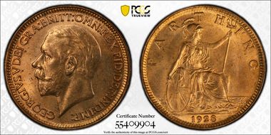 1928 1/4D S-4061 MS65RD