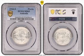 1944-S Florin KM-40  Ag MS65