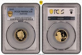 2010 $2 PR69DCAM