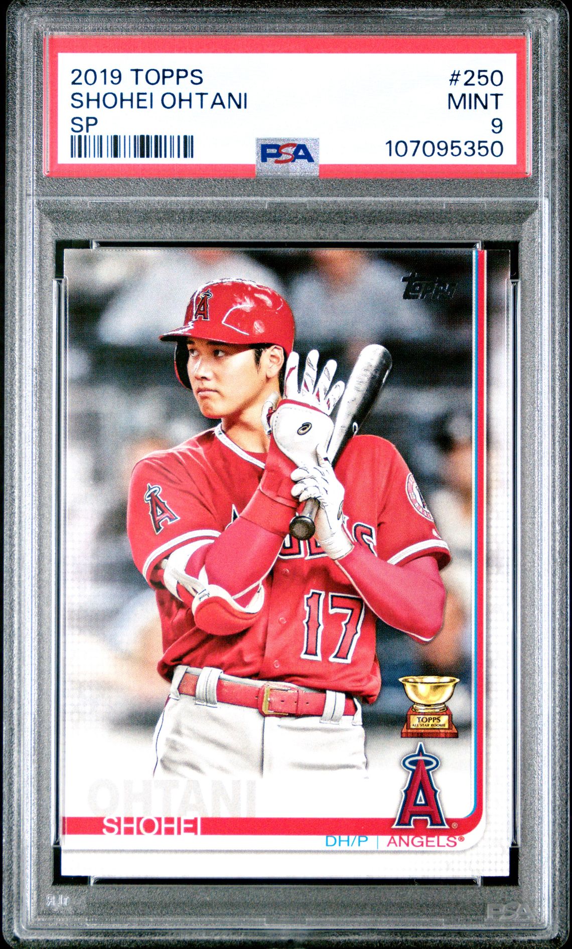2019 Topps TOPPS Sp #250 Shohei Ohtani front