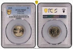 2025 $2 Tooth Fairy MS69