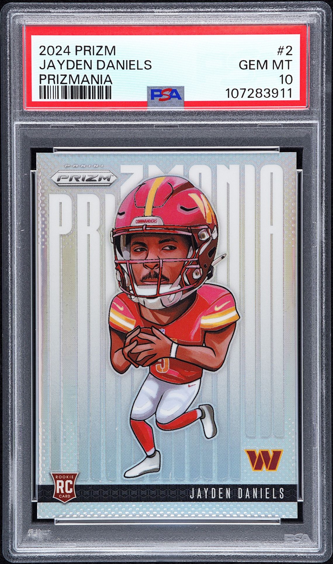 2024 Panini PANINI PRIZM PRIZMANIA #2 Jayden Daniels front