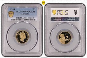 1998 $2 PR69DCAM
