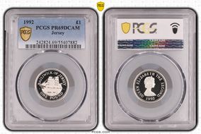 1992 £1 PR69DCAM