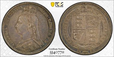 1892 Shil S-3927 AU50