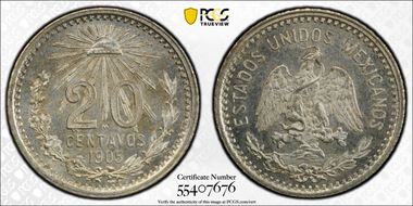 1905-M 20C KM-435 MS66